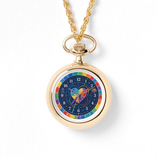 Reloj De Pulsera #18 Autismo (Anverso)