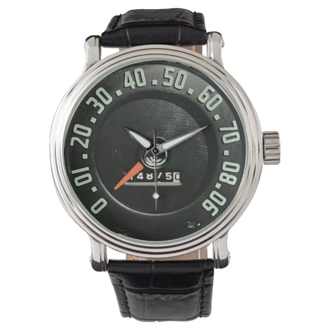 Reloj De Pulsera 1955 Classic Truck and Bus Speedometer (Anverso)