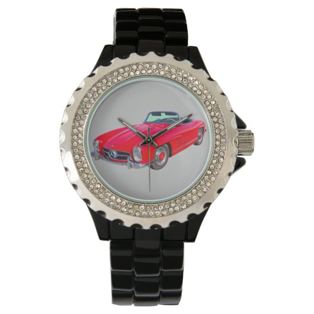 Reloj De Pulsera 1960 Mercedes Benz 300 SL Convertible (Anverso)