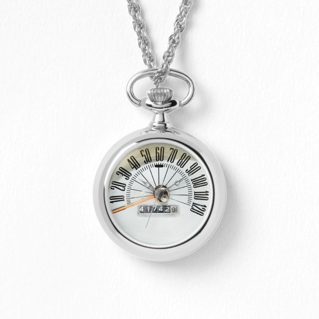 Reloj De Pulsera 1964 Classic Car Speedometer (Anverso)
