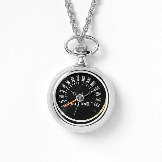 Reloj De Pulsera 1966 Classic Car Speedometer Sport Car (Anverso)