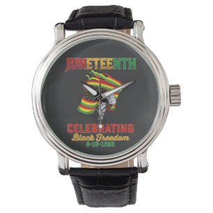 Reloj De Pulsera 19 de junio de 2014, celebrando la libertad de los