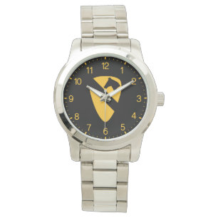 Reloj De Pulsera 1.ª División de Caballería "First Team" Acero inox