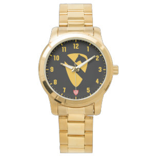 Reloj De Pulsera 1.ᵉʳ Acero inoxidable de la División de Caballería