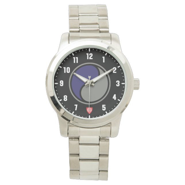 Reloj De Pulsera 1.ᵉʳ Acero inoxidable plateado (Anverso)