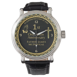 Reloj De Pulsera 1.ᵉʳ Sacerdote del Aniversario de la Ordenación PE