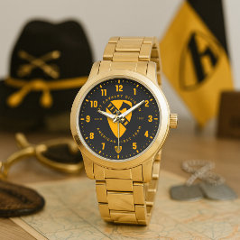 Reloj De Pulsera 1st Cavalry Division America's First Team Veteran
