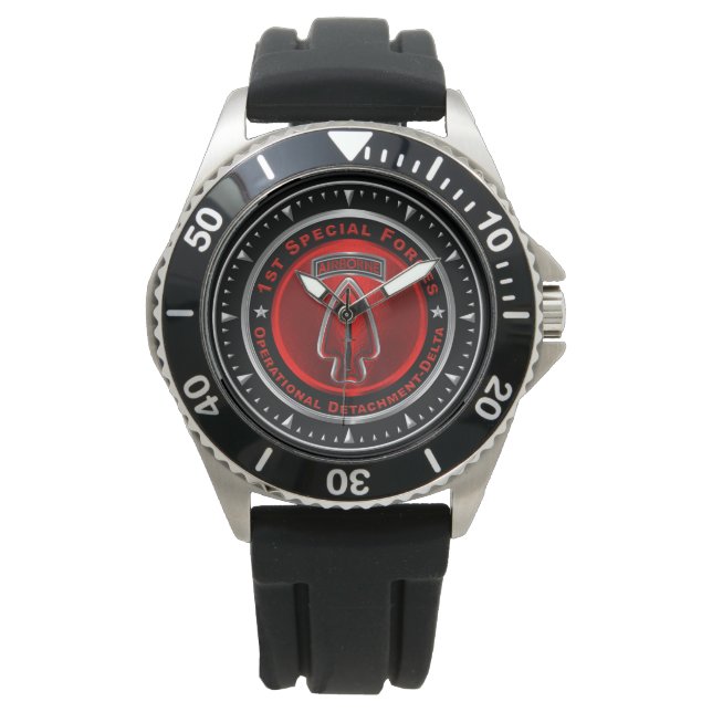 Reloj De Pulsera 1st Special Forces Operational Detachment-Delta (Anverso)