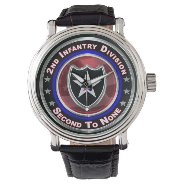 Reloj De Pulsera 2ª División de Infantería “Segundo sin Ninguno” (Anverso)