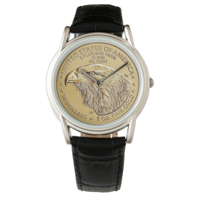 Reloj De Pulsera 2021 1 oz American Gold Eagle Watch (Anverso)