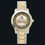 Reloj De Pulsera 20.º Aniversario Boda Foto Keepsake<br><div class="desc">El vigésimo aniversario de Bodas es un hito en cualquier relación que merece ser celebrada y qué mejor manera que con un agudo toque con las palabras "20° aniversario de Bodas" en la ronda y el espacio en el centro para que usted pueda personalizar con su foto, nombres y fechas...</div>