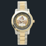 Reloj De Pulsera 20.º Aniversario Boda Foto Keepsake<br><div class="desc">El vigésimo aniversario de Bodas es un hito en cualquier relación que merece ser celebrada y qué mejor manera que con un agudo toque con las palabras "20° aniversario de Bodas" en la ronda y el espacio en el centro para que usted pueda personalizar con su foto, nombres y fechas...</div>