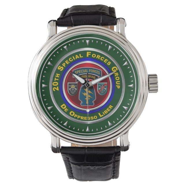Reloj De Pulsera 20.º Grupo de Fuerzas Especiales (Anverso)