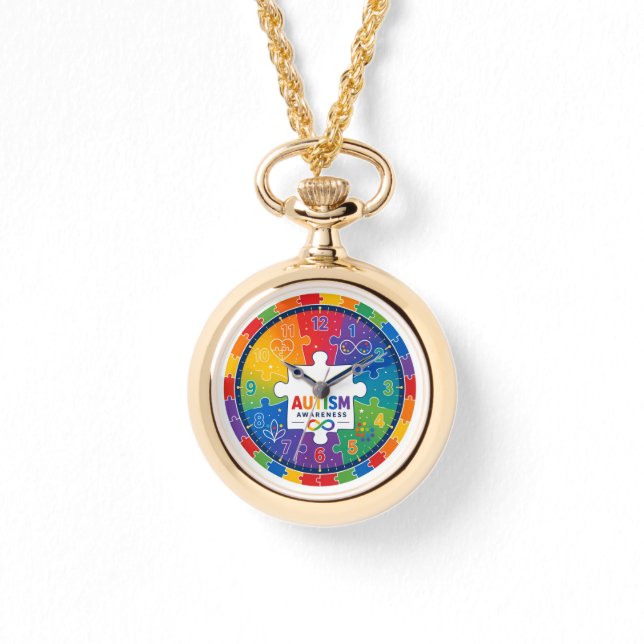 Reloj De Pulsera #20  Autismo (Anverso)