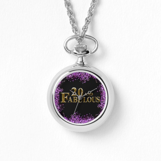 Reloj De Pulsera 20 cumpleaños  (Anverso)