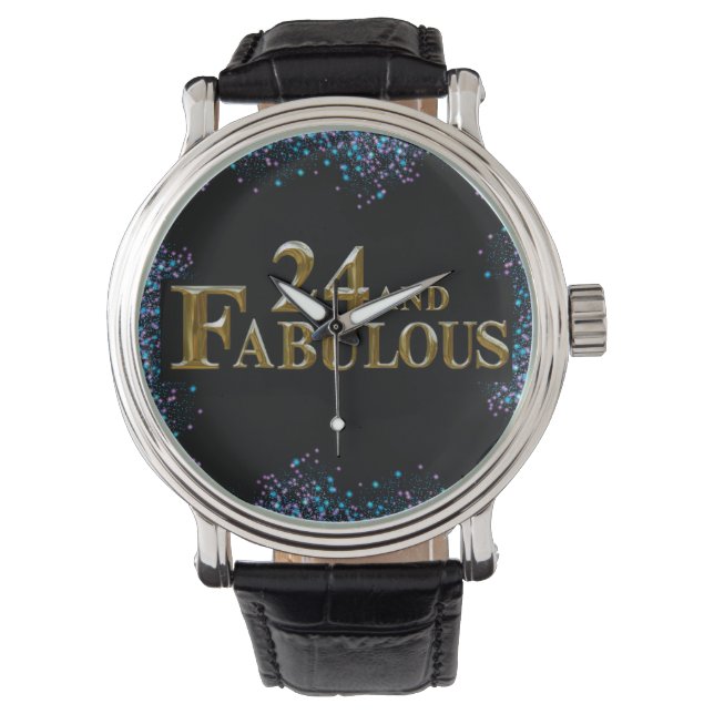 Reloj De Pulsera 24º Cumpleaños (Anverso)