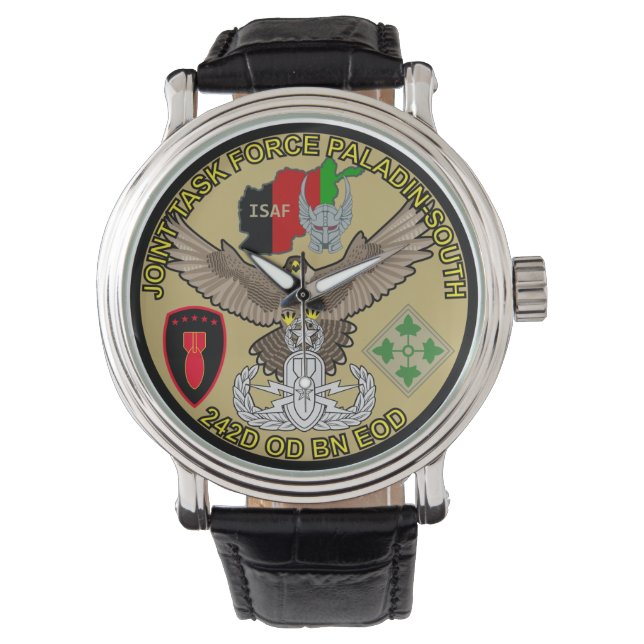 Reloj De Pulsera 242º EOD JTF Paladin-Sur (Anverso)