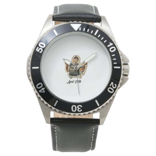 Reloj De Pulsera 24 de abril (Anverso)