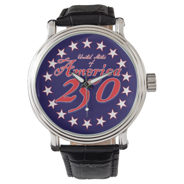 Reloj De Pulsera 250º Aniversario de América (Anverso)