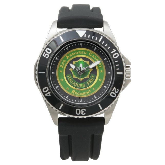 Reloj De Pulsera 2.º Regimiento de Caballería Armada (Anverso)