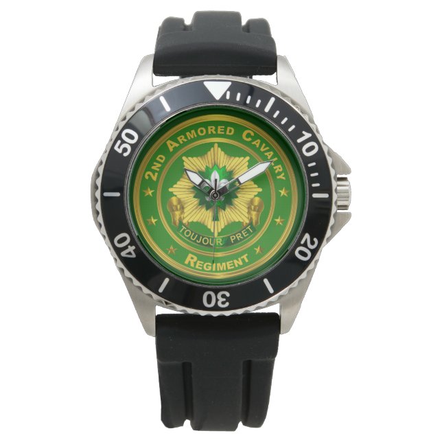 Reloj De Pulsera 2.º Regimiento de Caballería Armada (Anverso)