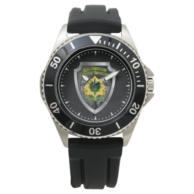 Reloj De Pulsera 2.º Regimiento de Caballería Armada (Anverso)