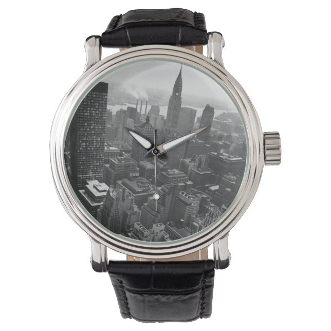 Reloj De Pulsera 2 de mayo de 1961: El edificio Chrysler en Nueva Y (Anverso)