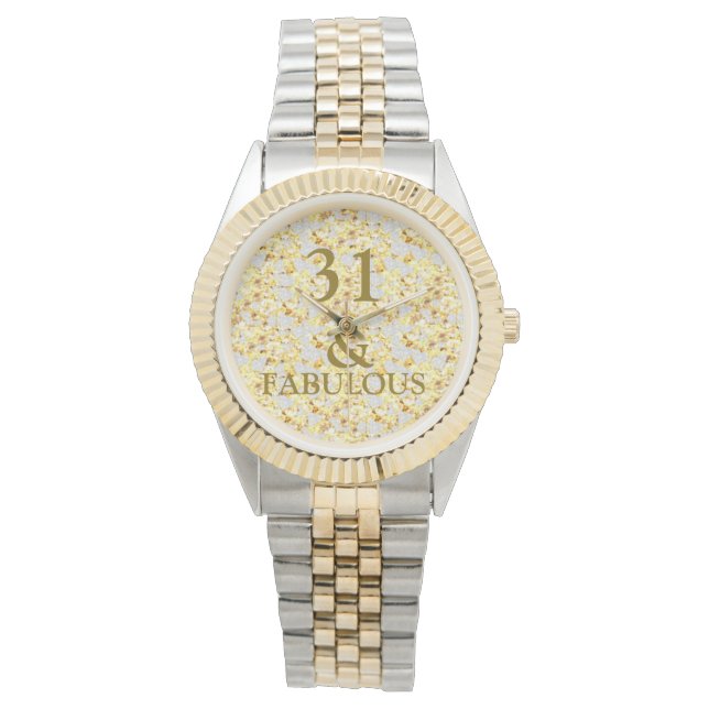 Reloj De Pulsera 31 cumpleaños (Anverso)