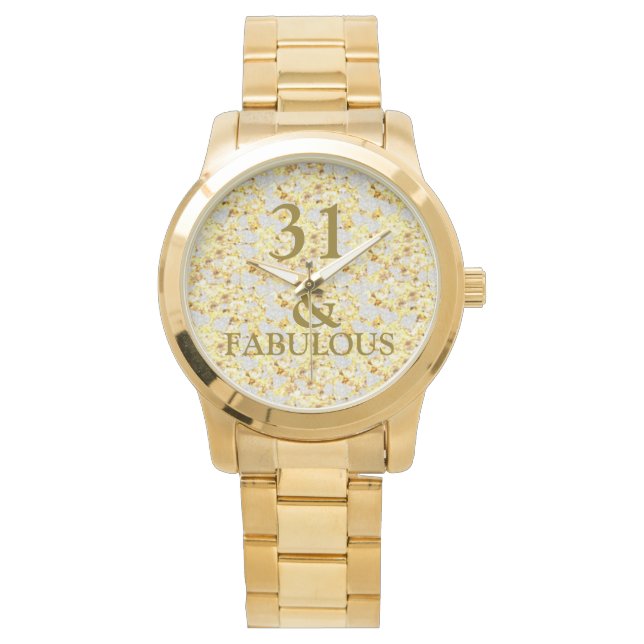 Reloj De Pulsera 31 cumpleaños (Anverso)