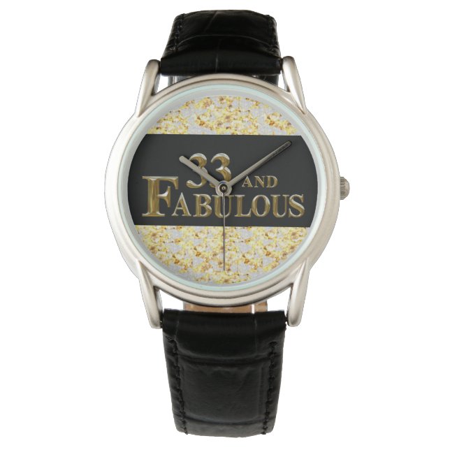 Reloj De Pulsera 33º Cumpleaños (Anverso)
