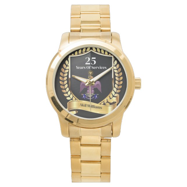 Reloj De Pulsera 33 años de servicios (Anverso)