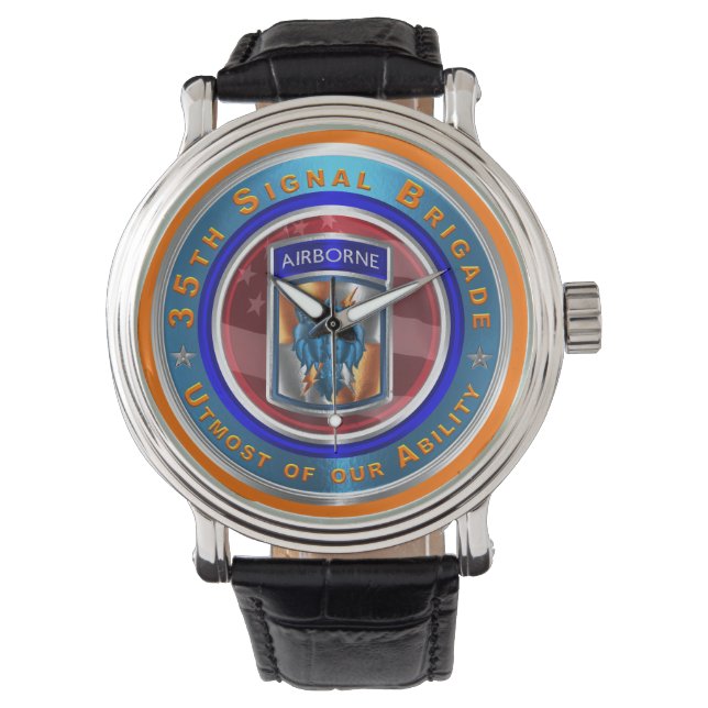 Reloj De Pulsera 35.ª Brigada de Señales-Aérea (Anverso)