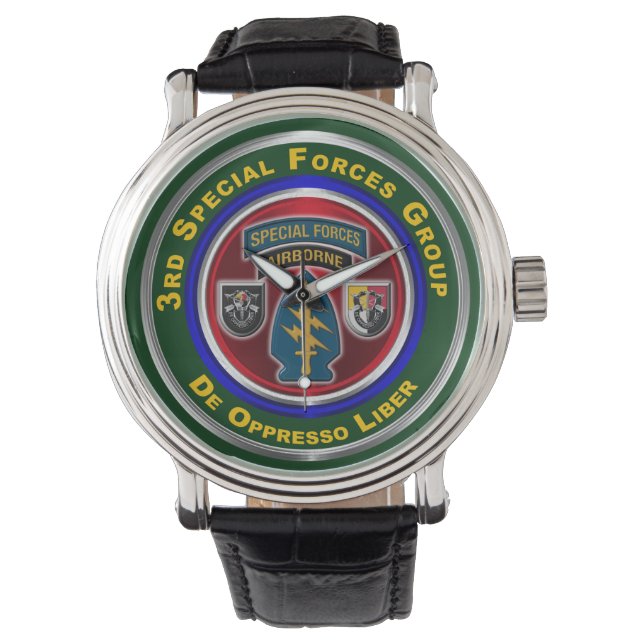 Reloj De Pulsera 3.ᵉʳ Grupo de Operaciones Especiales Airborne Keep (Anverso)