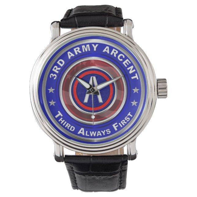Reloj De Pulsera 3.ᵉʳ Observador ARCENT del ejército (Anverso)