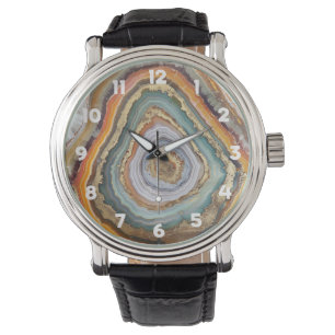 Reloj De Pulsera 3 D Agate Watch