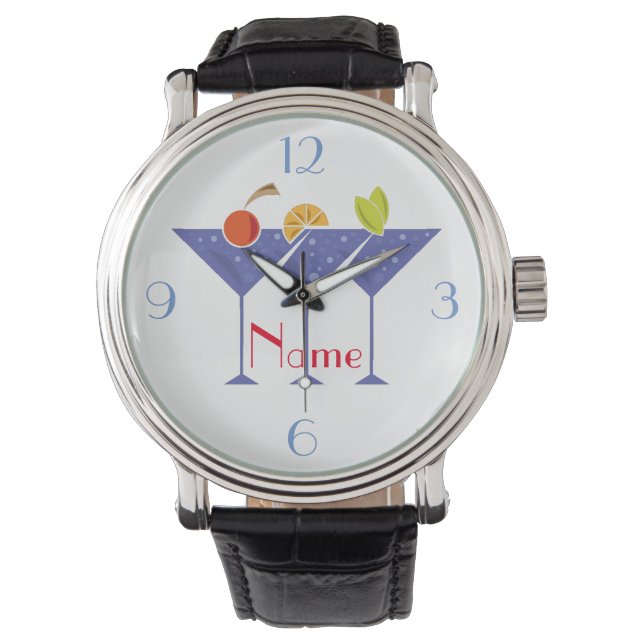 Reloj De Pulsera 3 Martini Cocktails Thunder_Cove (Anverso)