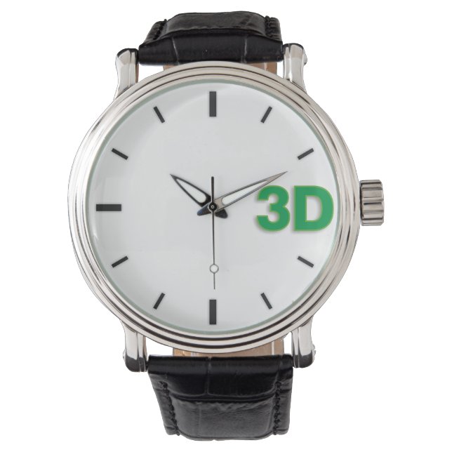 Reloj De Pulsera 3D O'Clock 2-Gr. (Anverso)