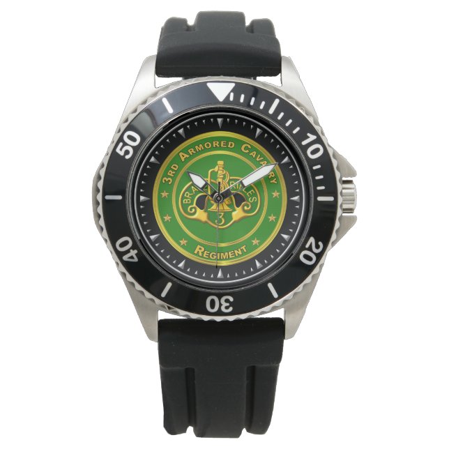 Reloj De Pulsera 3er Regimiento de Caballería Blindada  (Anverso)