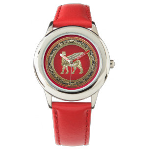 Reloj De Pulsera [400] Bull coa alas babilónico Lamassu [3D]