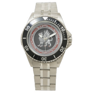 Reloj De Pulsera [400] Griffin de plata sagrada