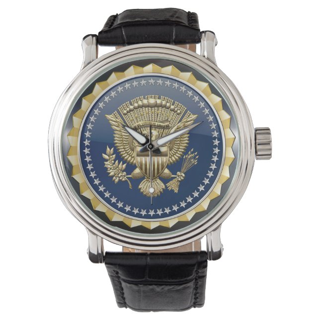 Reloj De Pulsera [400] Insignia del Servicio Presidencial [PSB] (Anverso)