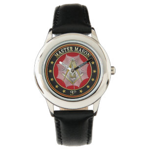 Reloj De Pulsera [400] Master Mason - 3er grado Square & Compass
