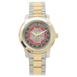 Reloj De Pulsera [400] Master Mason - 3er grado Square & Compass