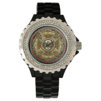 Reloj De Pulsera [400] Mictlantecuhtli - Dios azteca de la muerte