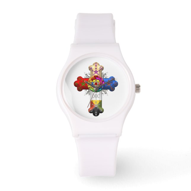 Reloj De Pulsera [400] Rosy Cross (Rosa Croix) (Anverso)