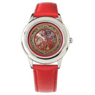 Reloj De Pulsera [400] Tesoros celtas - Tres perros con oro