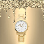 Reloj De Pulsera 40° cumpleaños de su mujer de 40 años, una mujer e<br><div class="desc">40 años. Est. 1983. 40 cumpleaños,  cuarenta,  cuarenta años,  oro,  femenino,  un reloj para ella.</div>