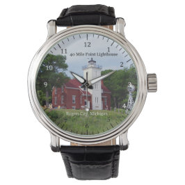 Reloj De Pulsera 40 Mile Point Lighthouse watch