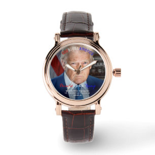 Reloj De Pulsera 45º y 47º Presidente de EE. UU. Donald Trump