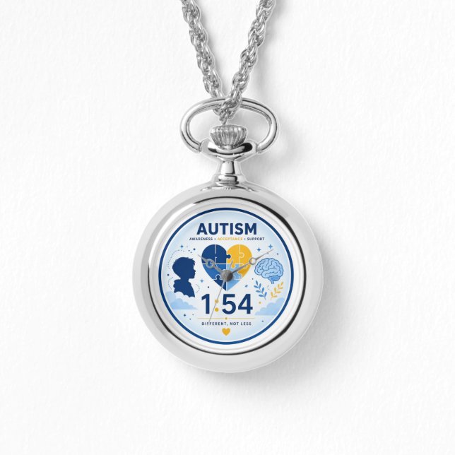 Reloj De Pulsera #4 Autismo (Anverso)